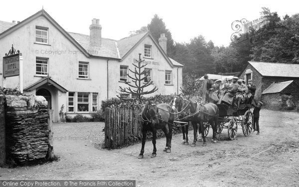 Photo of Simonsbath, Exmoor Forest Hotel 1907