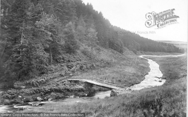 Photo of Simonsbath, River Bank 1907