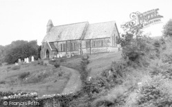 The Church c.1950, Simonsbath