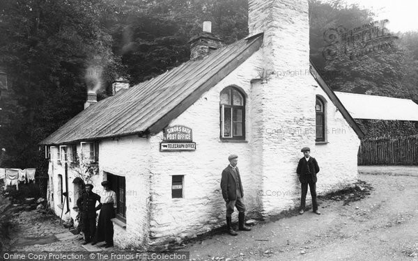 Photo of Simonsbath, The Post Office 1907