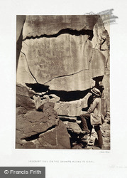 Sinai, Inscriptions On The Granite Rocks In Wadee El-Mukattab 1858, Mount Sinai