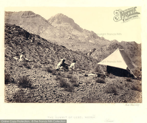 Photo of Sinai, The Summit Of Gebel Moosa 1858