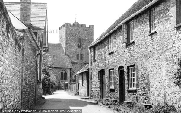 Photo of Singleton, The Saxon Church c.1950