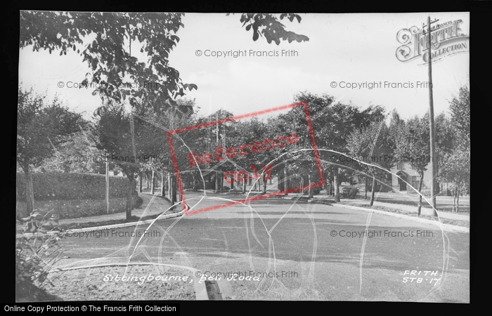 Photo of Sittingbourne, Bell Road c.1955