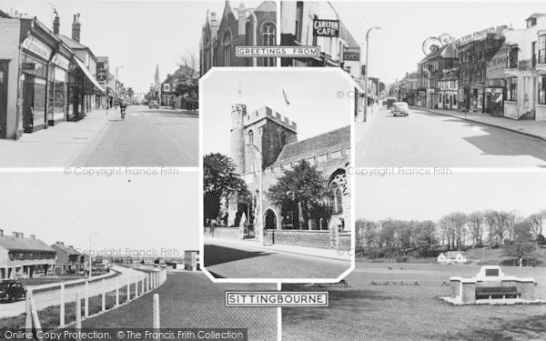 Photo of Sittingbourne, Composite c.1960