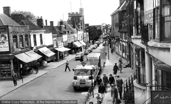 Photo of Sittingbourne, High Street 1961