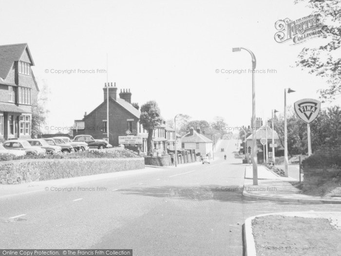 Photo of Sittingbourne, London Road c.1955 Francis Frith