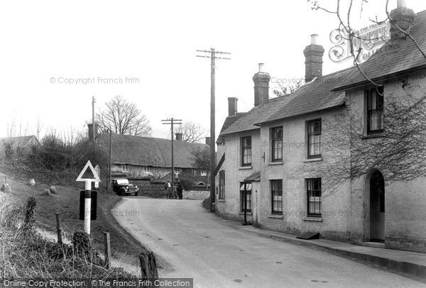 Photo of Sixpenny Handley, Post Office Corner c.1950