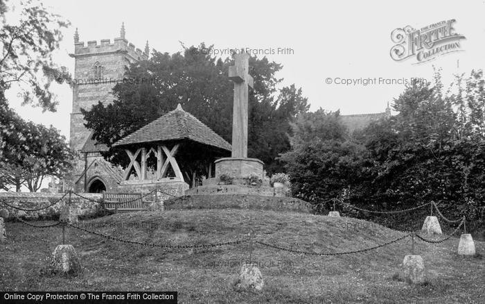Photo of Sixpenny Handley, St Mary's Church And War Memorial c.1955
