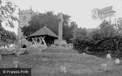 St Mary's Church And War Memorial c.1955, Sixpenny Handley