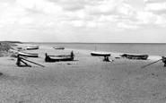 Sizewell, Beach c1955