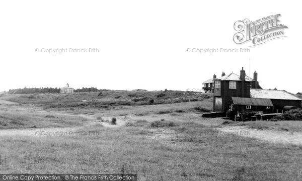 Photo of Sizewell, Coastguard Station c.1955