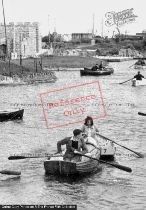 Photo of Skegness, A Bump, Boating Lake c.1955