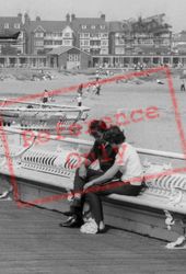 A Young Couple, The Pier c.1965, Skegness