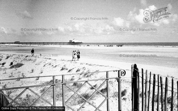 Photo of Skegness, Beach And Pier c.1952