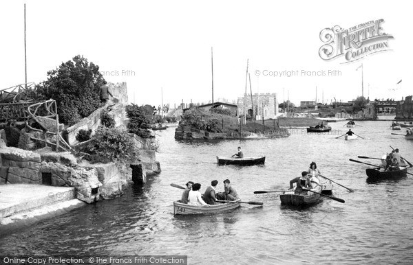 Photo of Skegness, Boating Lake c.1955