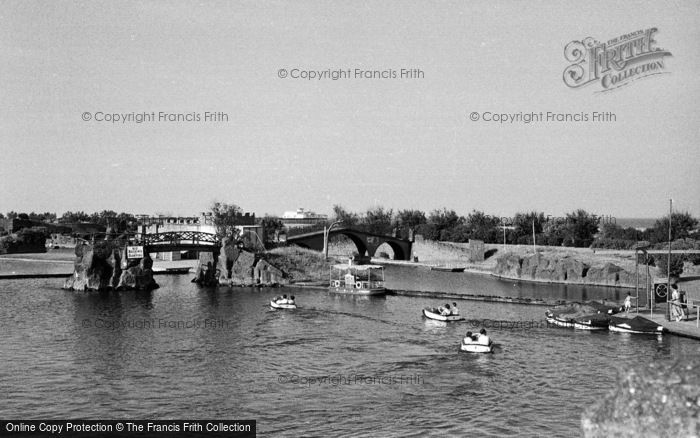 Photo of Skegness, Boating Pool c.1956