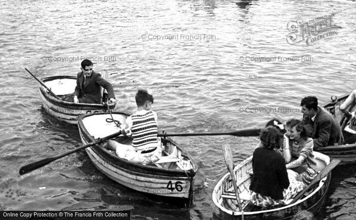 Photo of Skegness, Boating With Friends c.1955