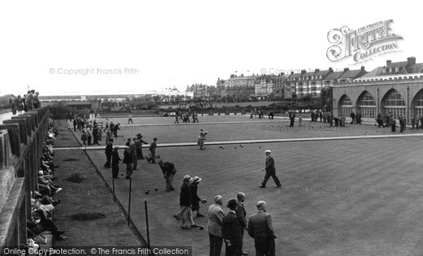 Photo of Skegness, Bowling Green c.1955