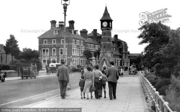 Photo of Skegness, Clock Tower c.1955