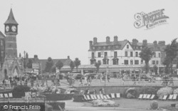 Clock Tower From Tower Gardens c.1955, Skegness