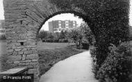 Entrance To Rose Gardens c.1955, Skegness