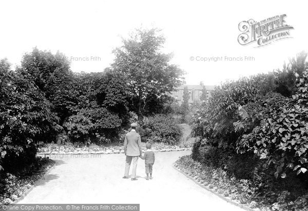 Photo of Skegness, Entrance To The Pleasure Gardens 1896