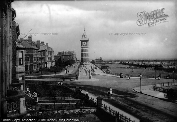 Photo of Skegness, Grand Parade And Clock Tower 1899