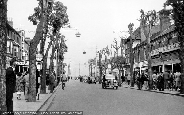Photo of Skegness, Lumley Road c.1955