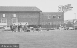 Miners Welfare Holiday Centre, Bowling Green And Theatre c.1955, Skegness