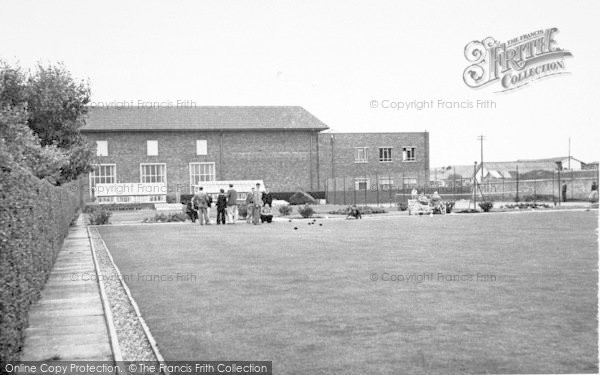 Photo of Skegness, Miners Welfare Holiday Centre, Bowling Green, Tennis Courts, Theatre c.1955