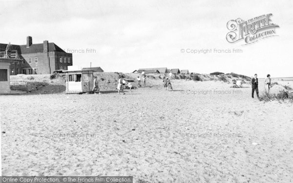 Photo of Skegness, Miners Welfare Holiday Centre, The Beach c.1955