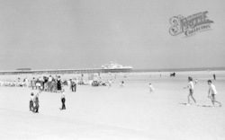 Pier And Beach c.1959, Skegness