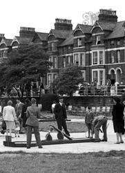 Playing Crazy Golf c.1955, Skegness