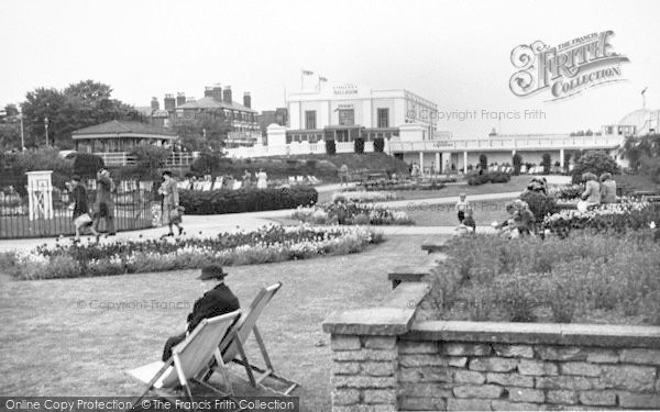 Photo of Skegness, Promenade Sunken Gardens c.1955