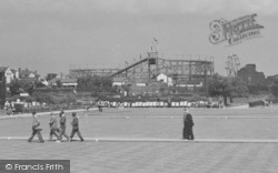 Roller Coaster From The Bowling Greens c.1955, Skegness
