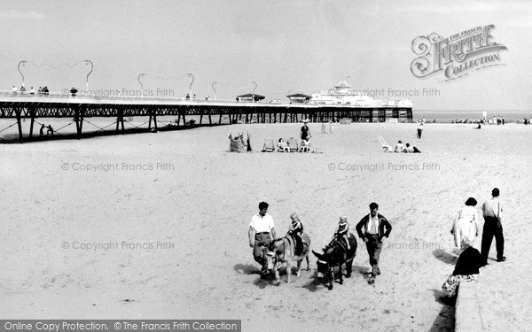 Photo of Skegness, Sands And Pier c.1955