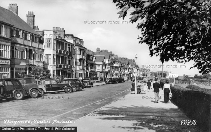 Photo of Skegness, South Parade c.1950