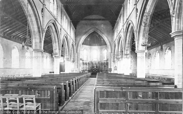 Photo of Skegness, St Matthew's Church, Interior 1890