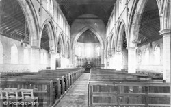 St Matthew's Church, Interior 1890, Skegness