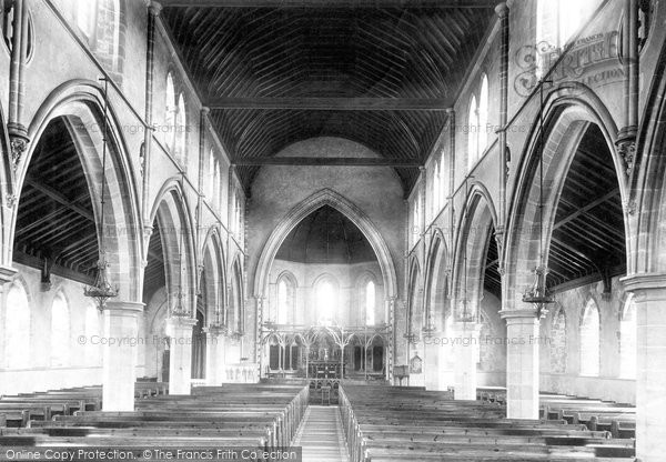 Photo of Skegness, St Matthew's Church, Interior 1896