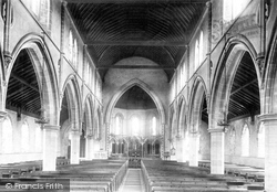 St Matthew's Church, Interior 1896, Skegness