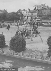 Swing In The Children's Playground c.1955, Skegness
