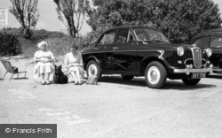 Taking A Break At Car Park c.1959, Skegness