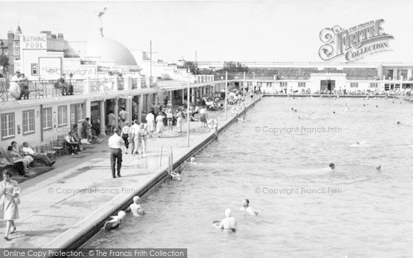 Photo of Skegness, The Bathing Pool c.1960