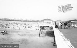 The Beach And Pier c.1965, Skegness