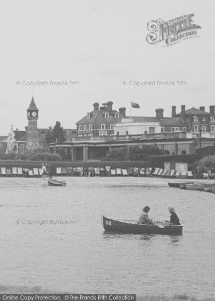 Photo of Skegness, The Boating Lake c.1955