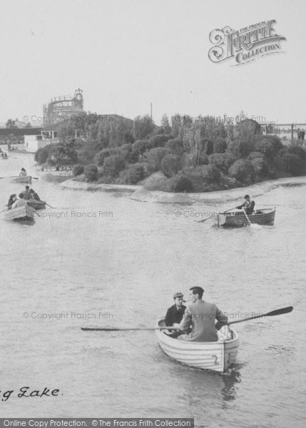 Photo of Skegness, The Boating Lake c.1955