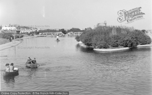 Photo of Skegness, The Boating Lake c.1955