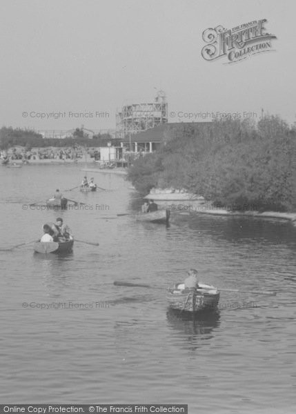 Photo of Skegness, The Boating Lake c.1955